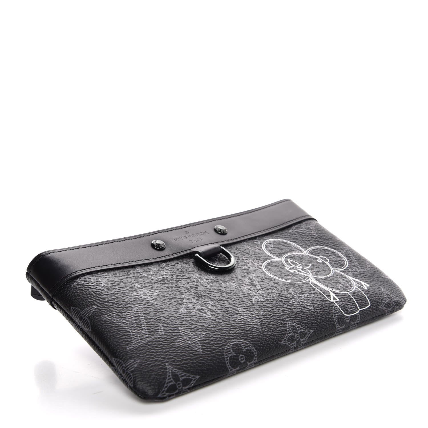 Louis Vuitton Monogram Eclipse Vivienne Pochette Apollo PM 4 of 8