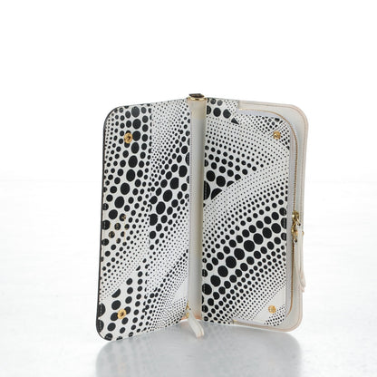 Louis Vuitton Monogram Kusama Waves Insolite Wallet White 5 of 12