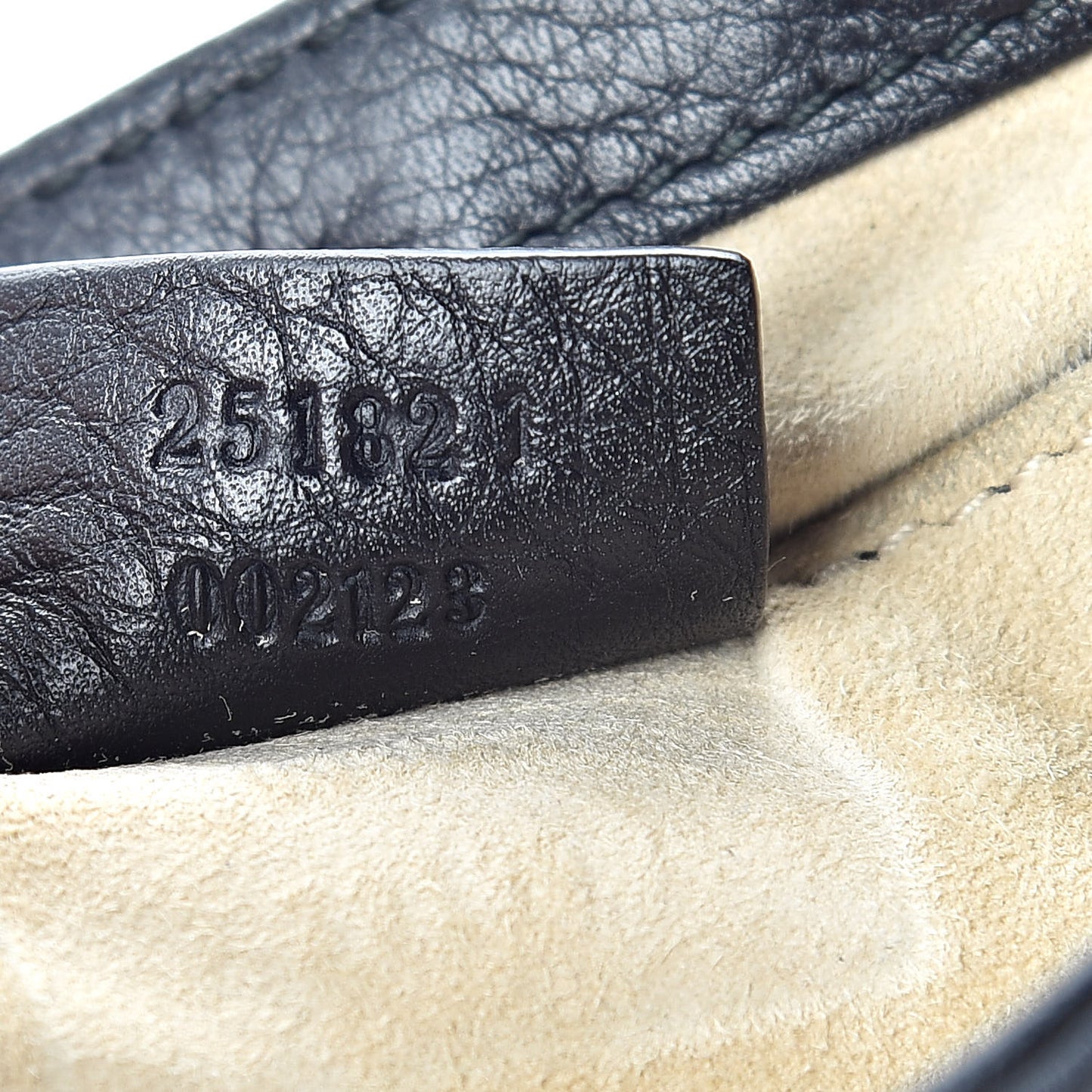 Pebbled Calfskin Small 1973 Chain Shoulder Bag Black