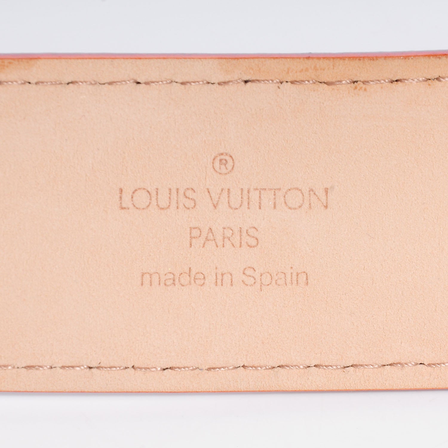Louis Vuitton Monogram Watercolor Aquarelle Belt 80 32 Brown 5 of 6