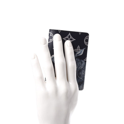 Louis Vuitton Savane Monogram Chapman Rhinoceros Pocket Organizer Encre 2 of 8