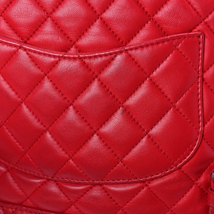 Chanel Lambskin Quilted Large Urban Spirit Backpack Red 15 of 16
