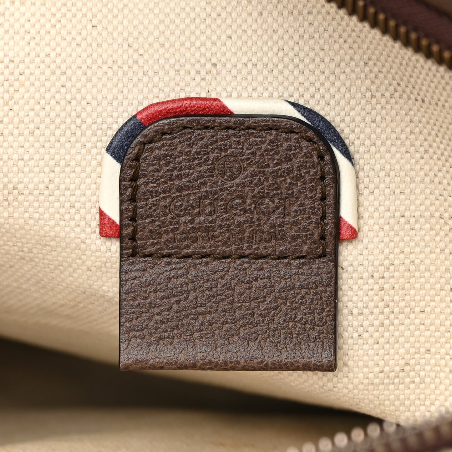 GG Supreme Monogram Courrier Belt Bag Beige New Acero