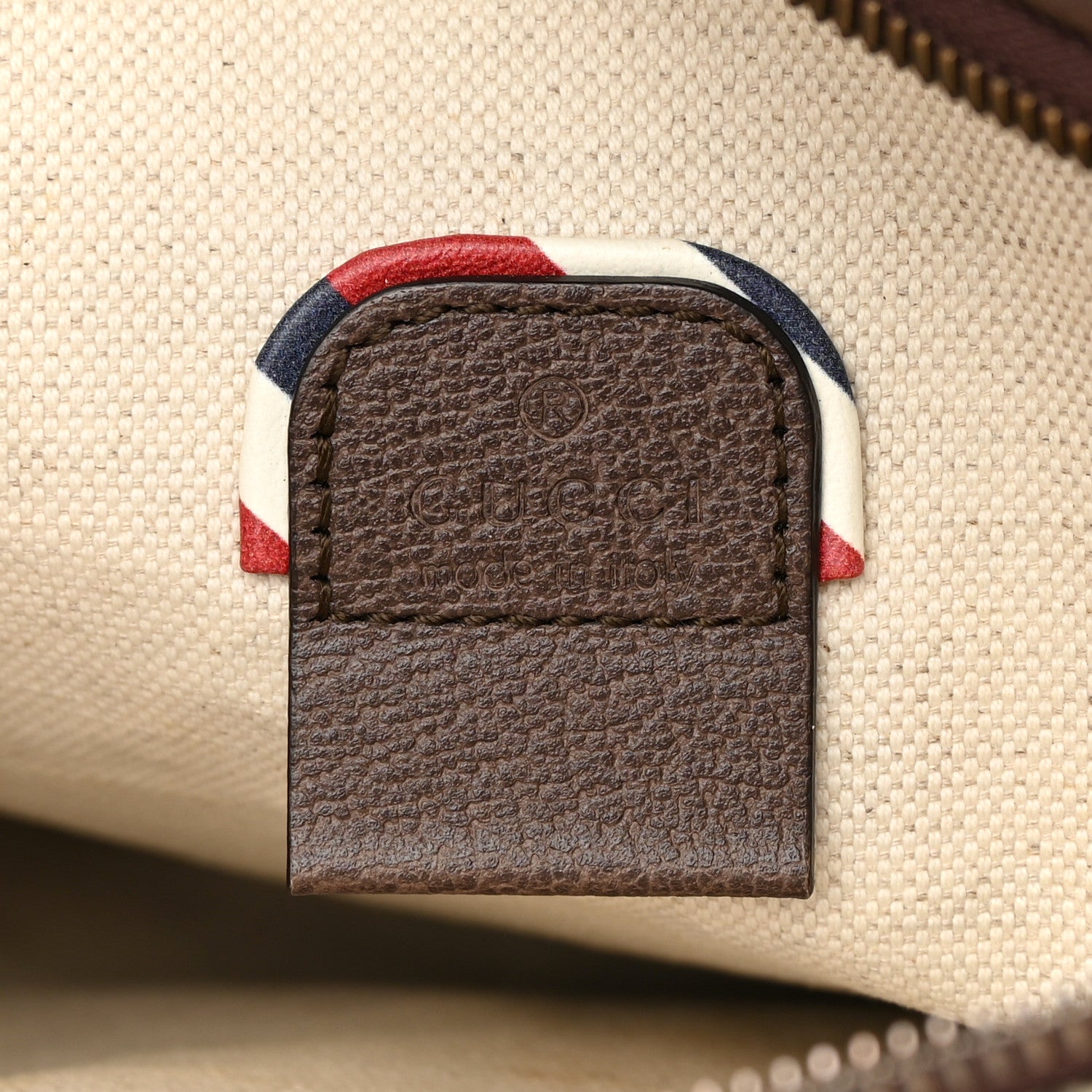 Gucci GG Supreme Monogram Courrier Belt Bag Beige New Acero 6 of 13