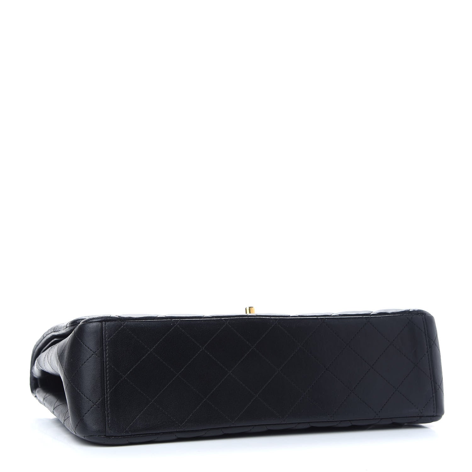 Chanel Lambskin Quilted Maxi Double Flap Black 4 of 11