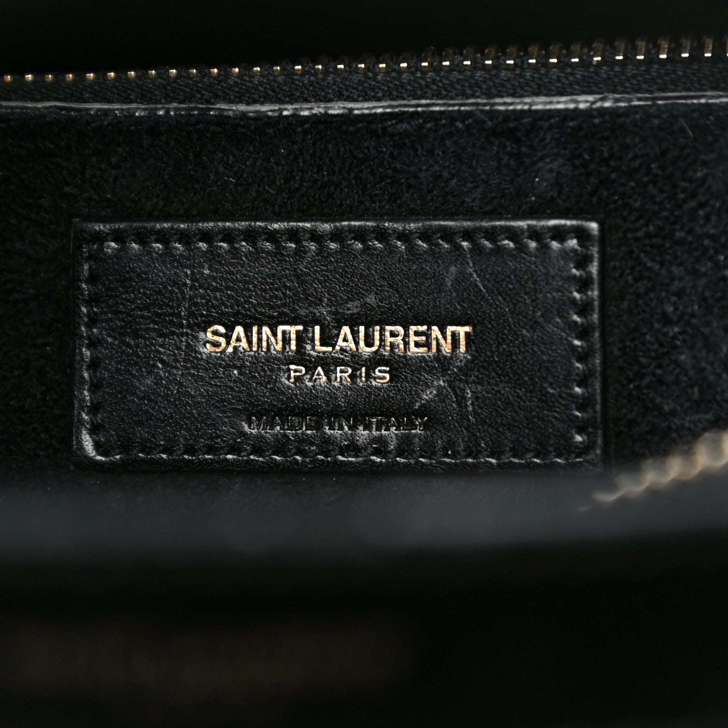 Saint Laurent Suede Calfskin Small Sac De Jour Black 8 of 11