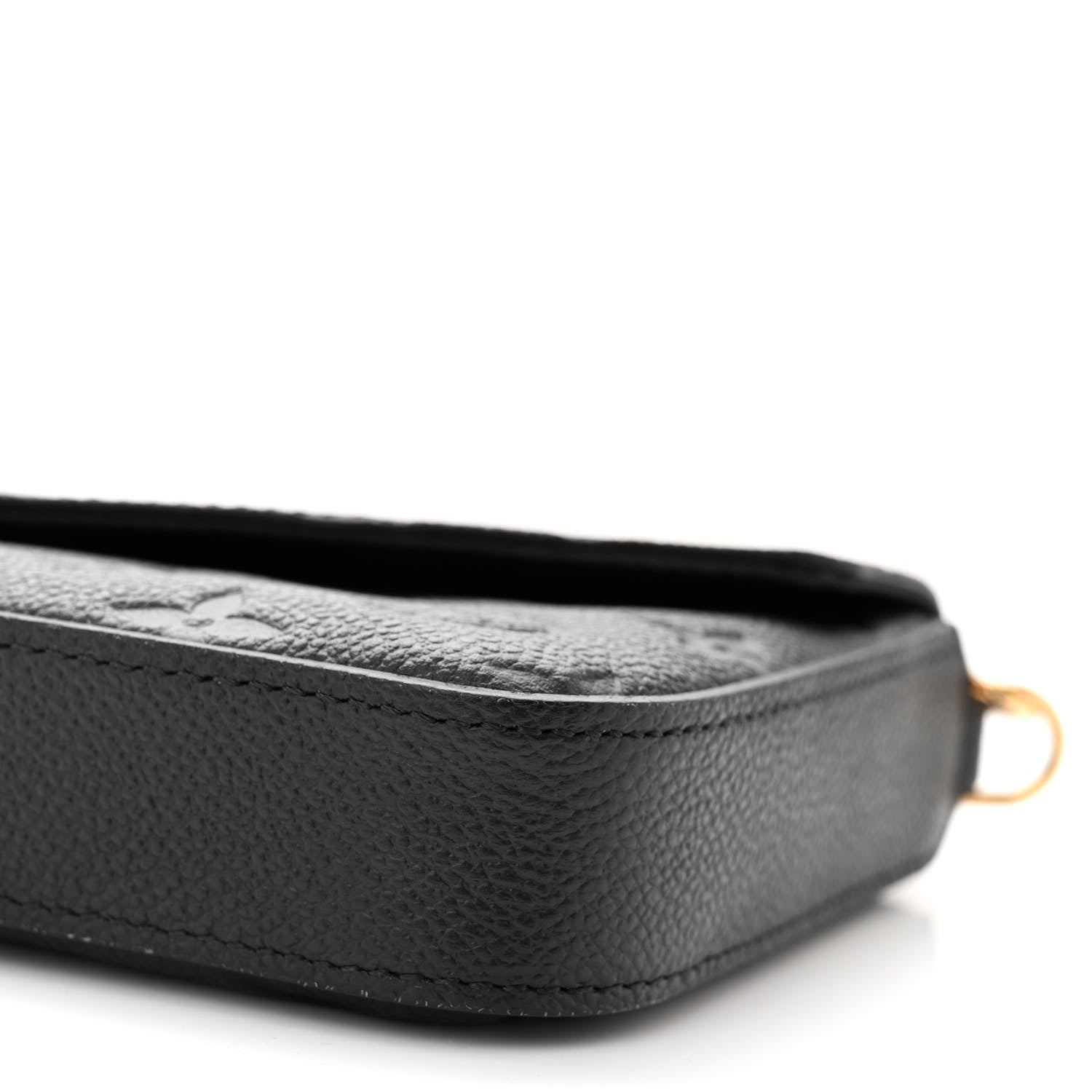 Louis Vuitton Empreinte Pochette Felicie Chain Wallet Black 11 of 12