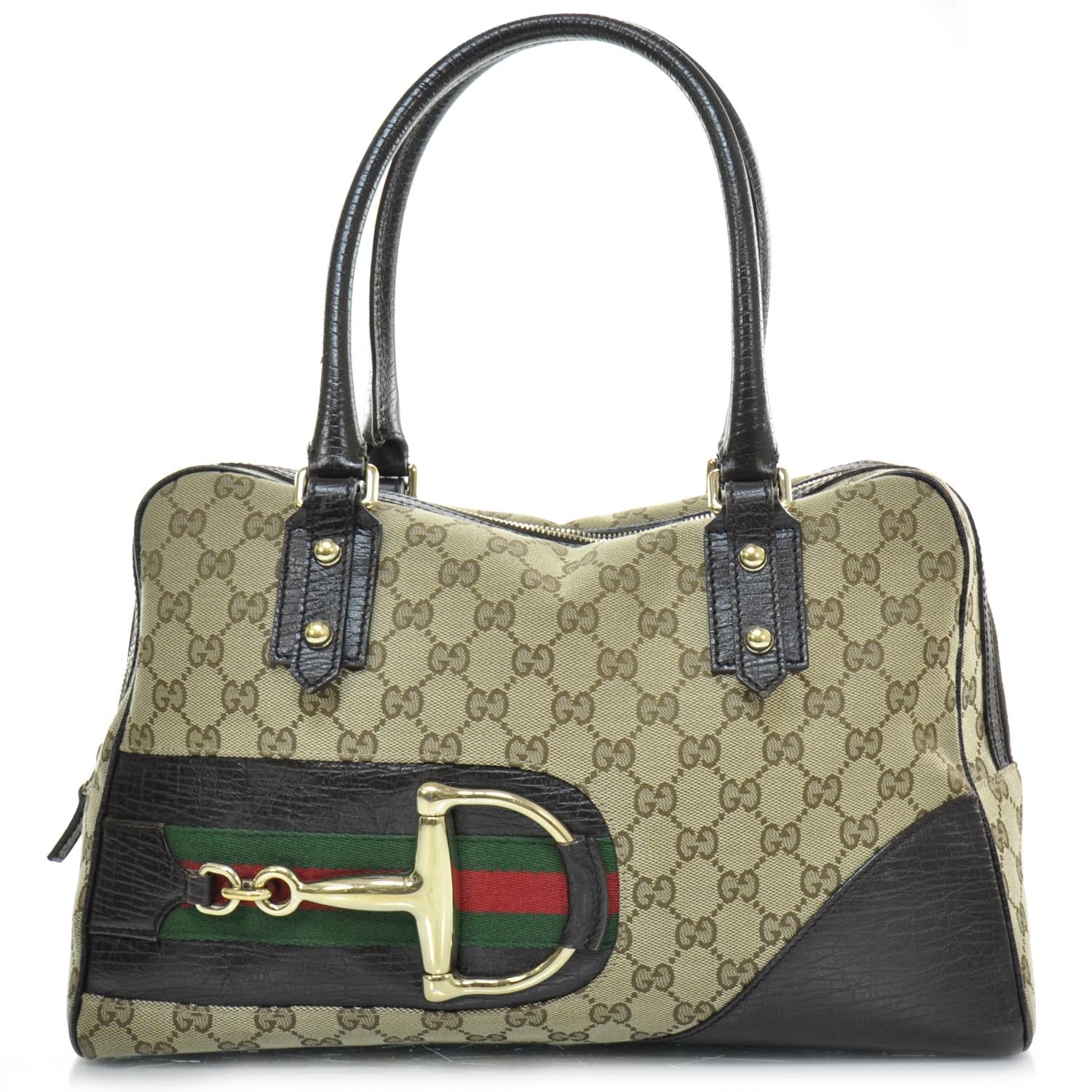 Gucci Monogram Hasler Boston 1 of 12