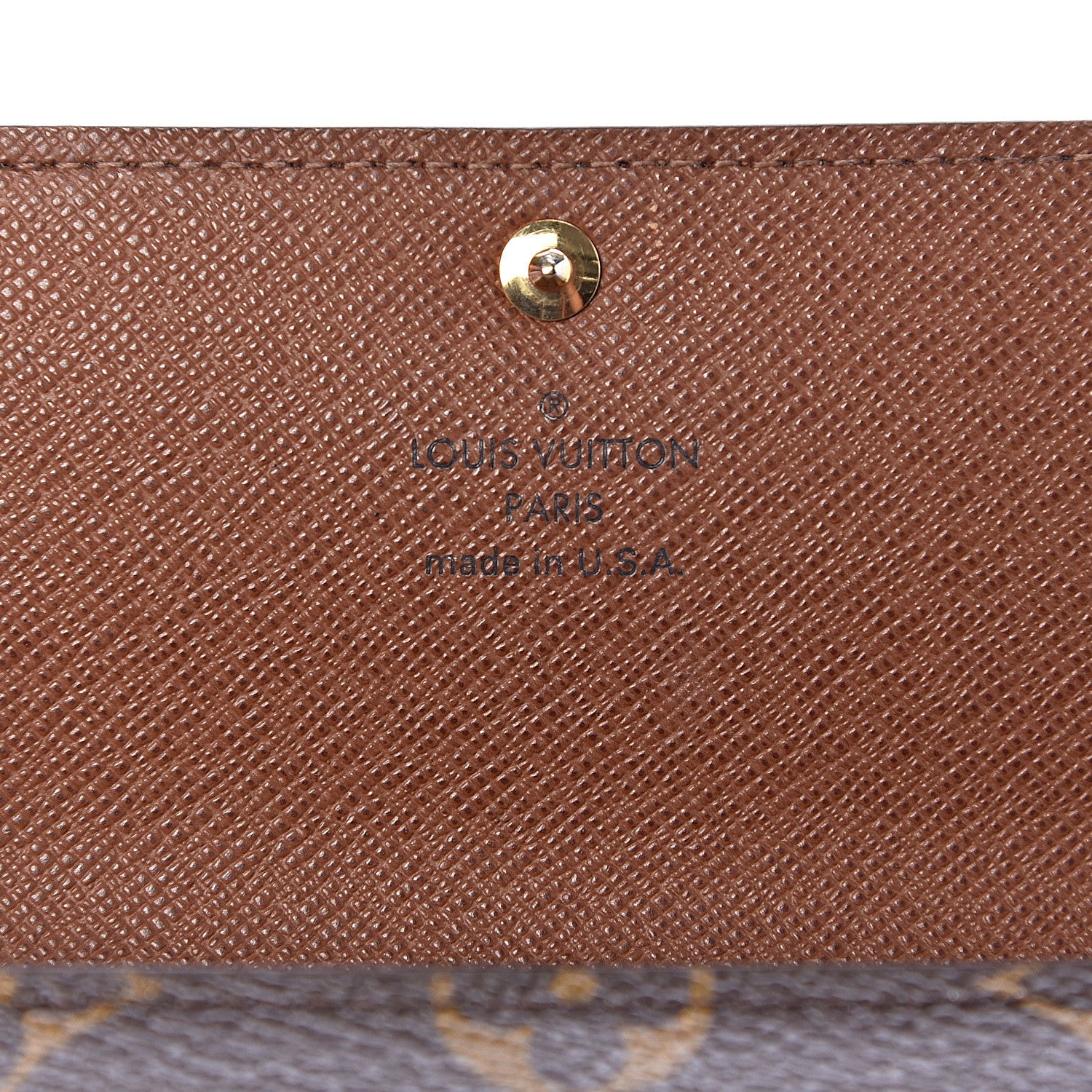 Louis Vuitton Monogram Sarah Wallet 6 of 9