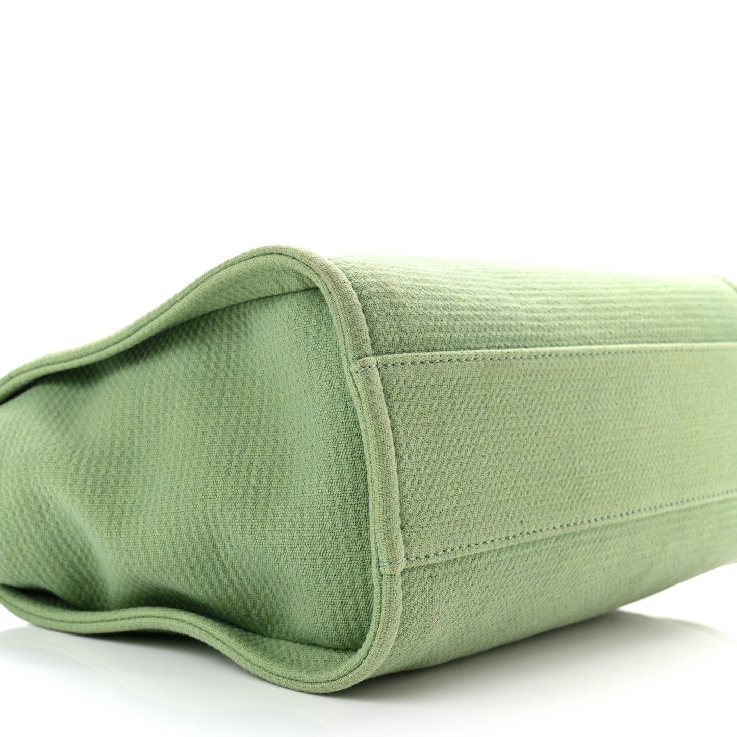 Mixed Fibers Small Deauville Tote Green