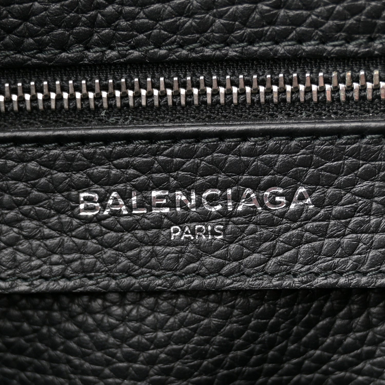 Balenciaga Veau Soyeux Perforated Blackout Hardware City Black 6 of 10