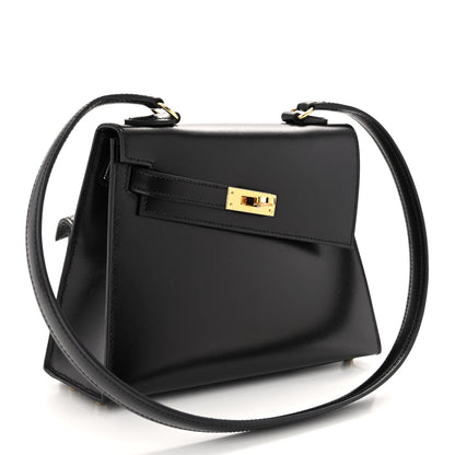 Hermes Box Kelly En Desordre Sellier 20 Black 3 of 12