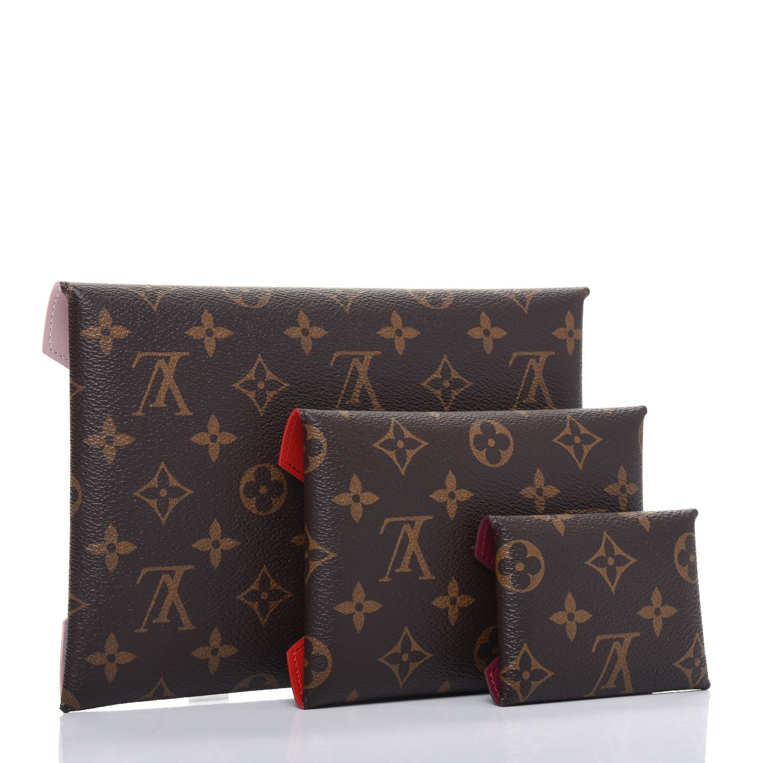 Louis Vuitton Monogram Kirigami Pochette Set 3 of 15