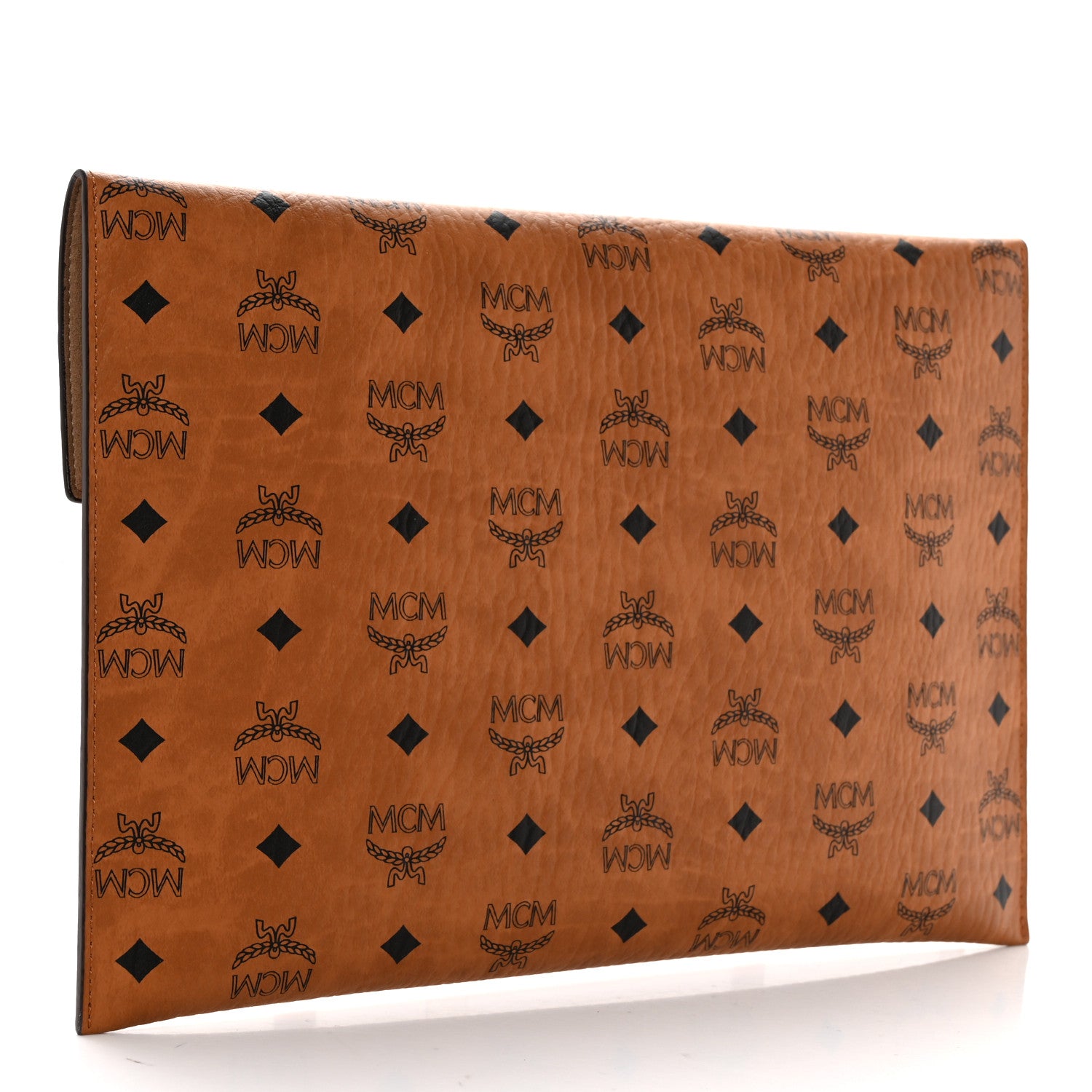 MCM Visetos Tri Pouch Set Cognac 3 of 14