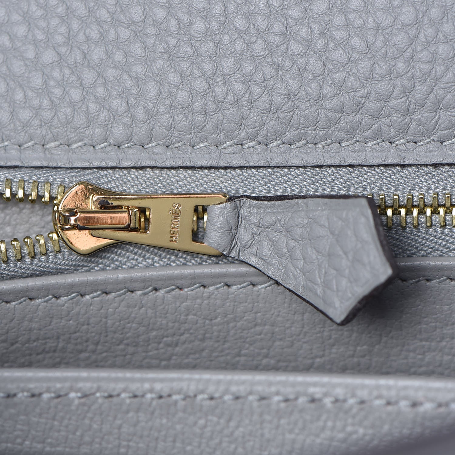 Hermes Togo Kelly Retourne 25 Gris Mouette 28 of 35