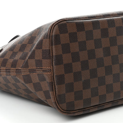Louis Vuitton Damier Ebene Neo Neverfull MM Rose Ballerine 10 of 12