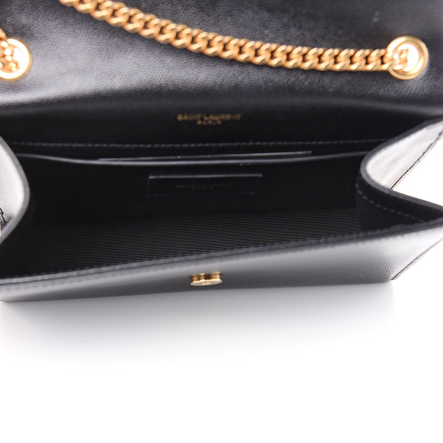 Grain De Poudre Small Monogram Kate Satchel Black
