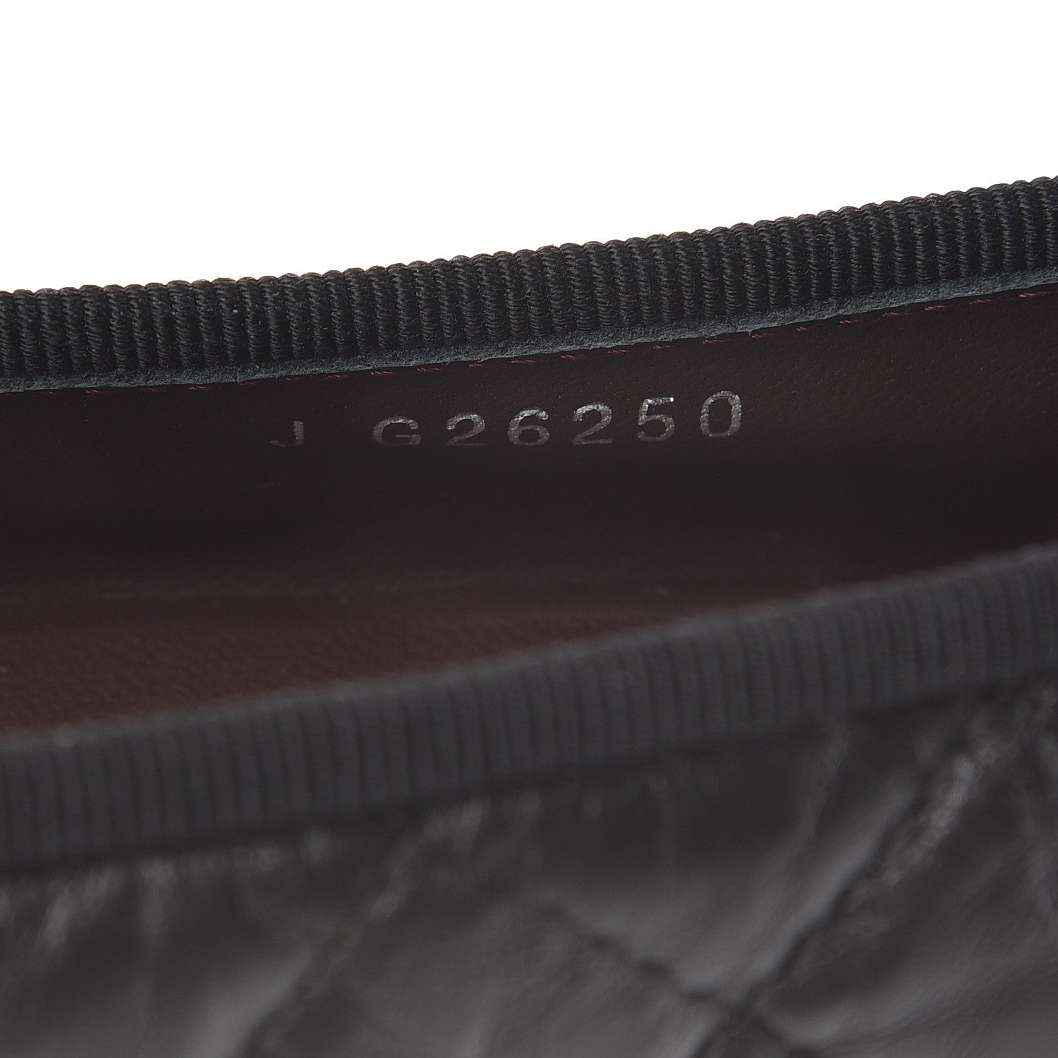 Chanel Aged Calfskin Quilted Cap Toe Ballerina Flats 37.5 Black 7 of 9