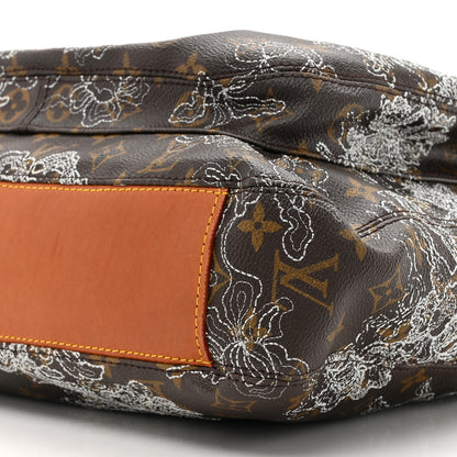 Louis Vuitton Monogram Dentelle Fersen Silver 9 of 12