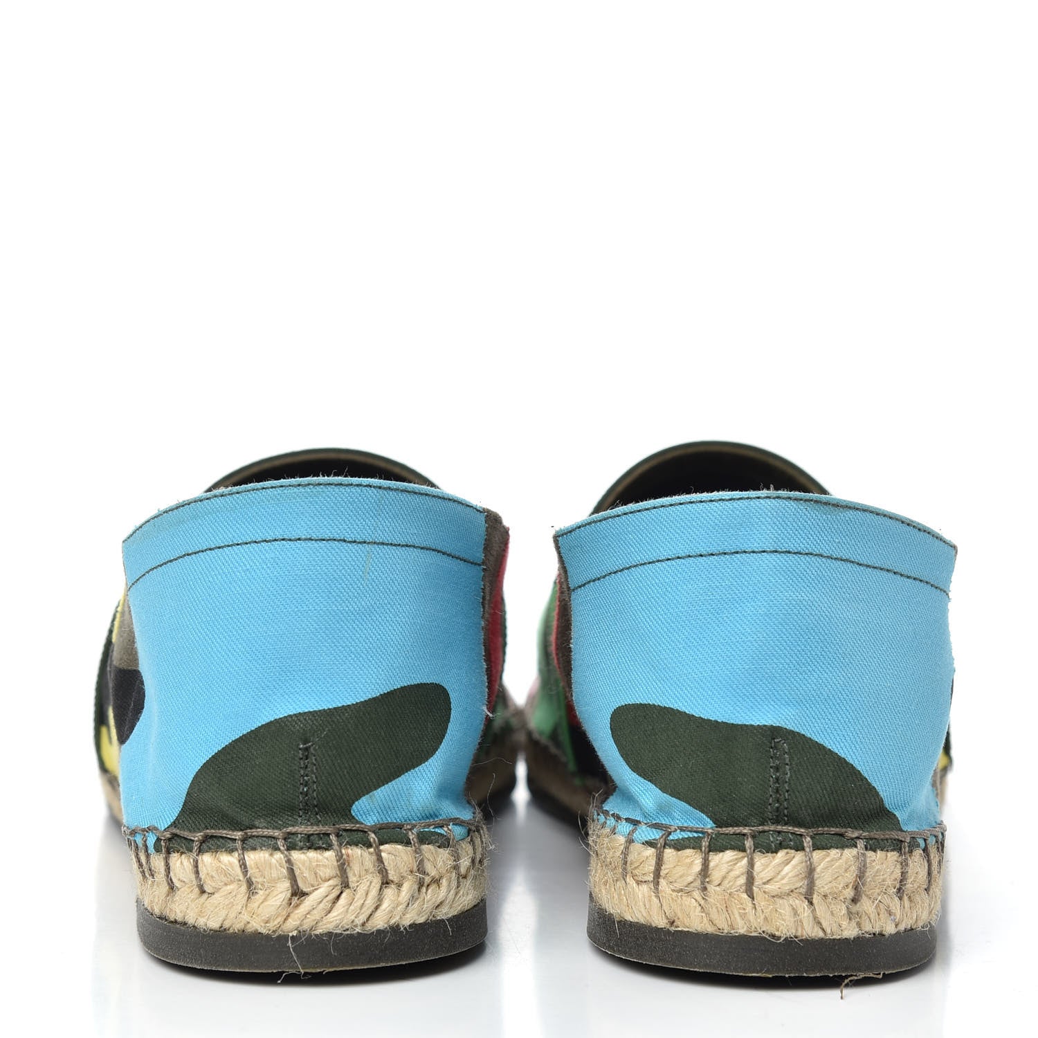 Valentino Garavani Canvas Camouflage Espadrille Flats 39 Muticolor 7 of 11