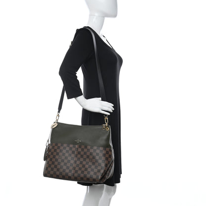 Louis Vuitton Damier Ebene Calfskin Maida Khaki 2 of 9