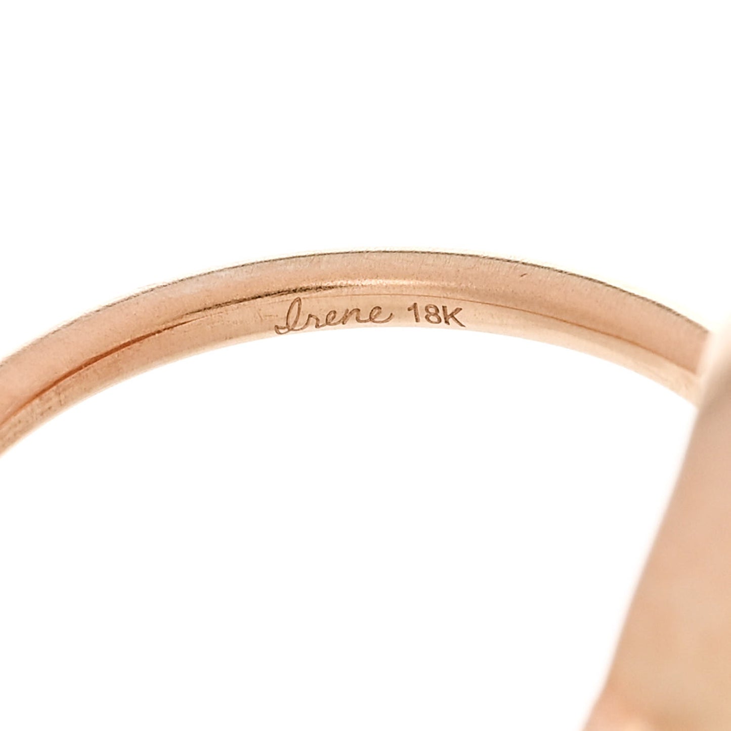 18K Pink Gold Pink Opal Oval Cocktail Ring 52 6