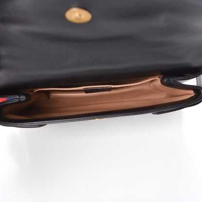 Gucci Nappa Pearl Studded Mini Queen Margaret Broadway Shoulder Bag Black 5 of 11