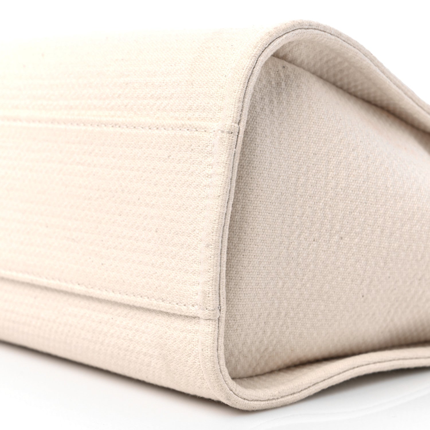 Chanel Mixed Fibers Small Deauville Tote White 10 of 13