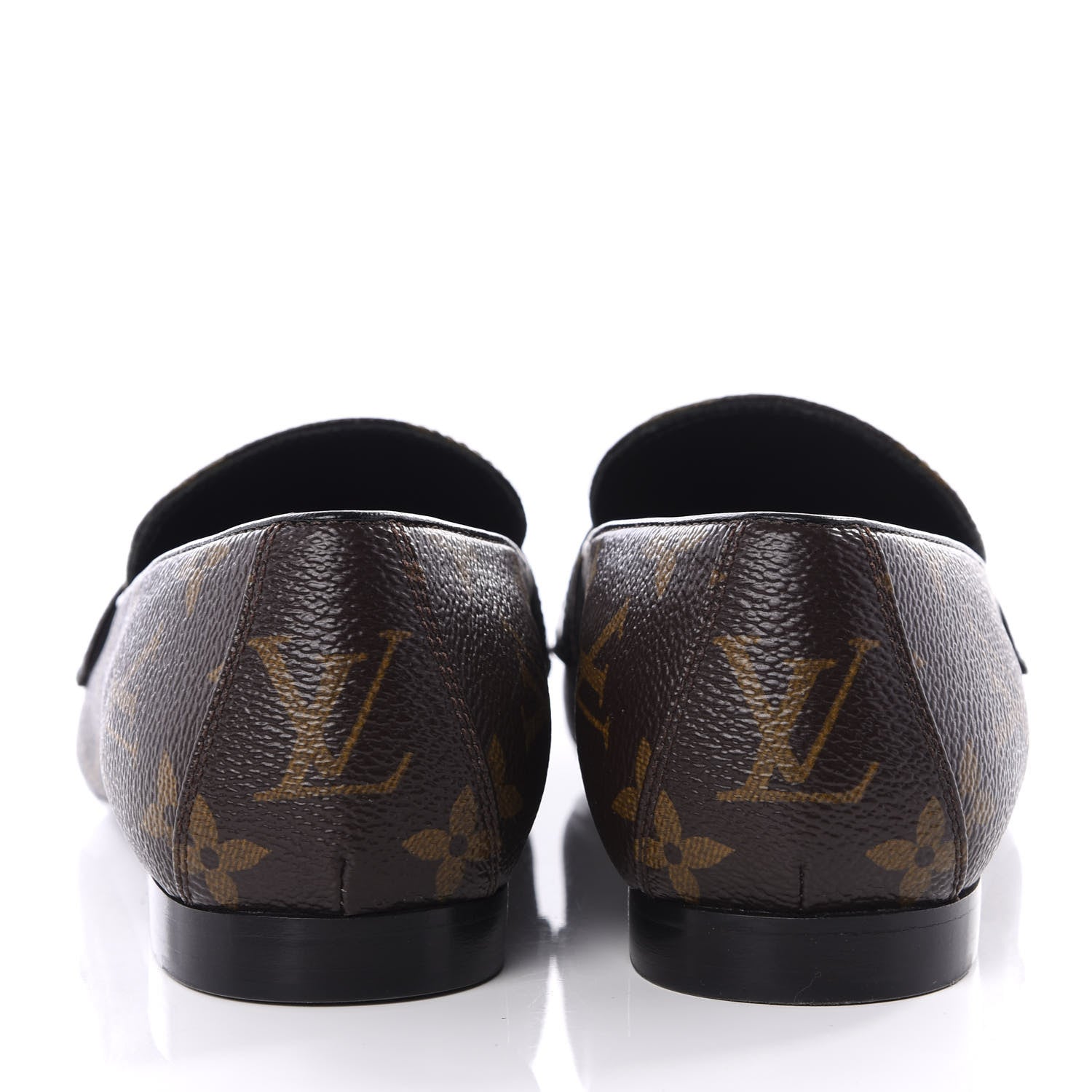 Louis Vuitton Monogram Upper Case Flat Loafer 37 7 of 10