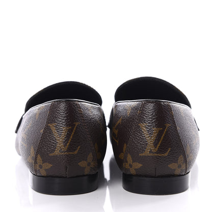 Louis Vuitton Monogram Upper Case Flat Loafer 37 7 of 10