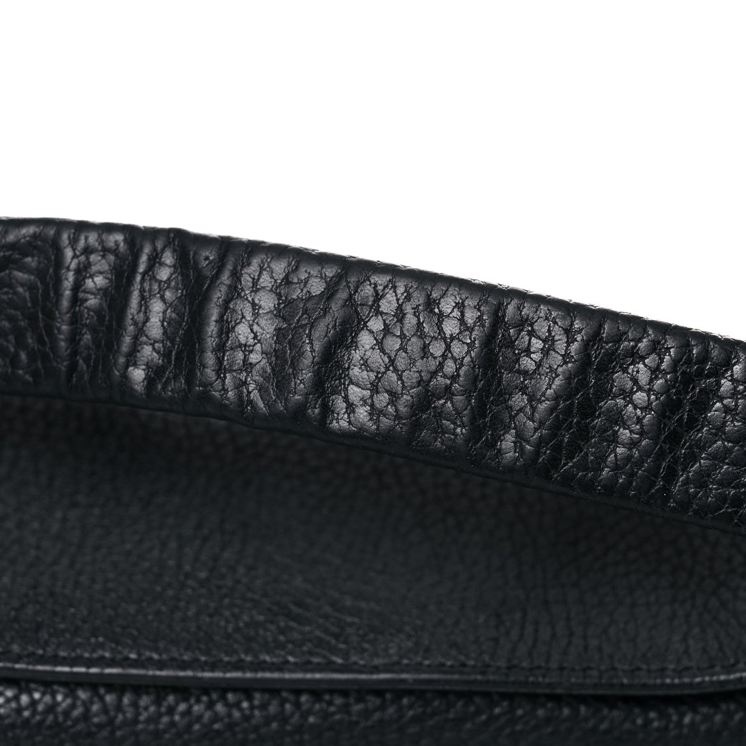 Burberry London Grainy Calfskin Medium Cale Hobo Black 23 of 27