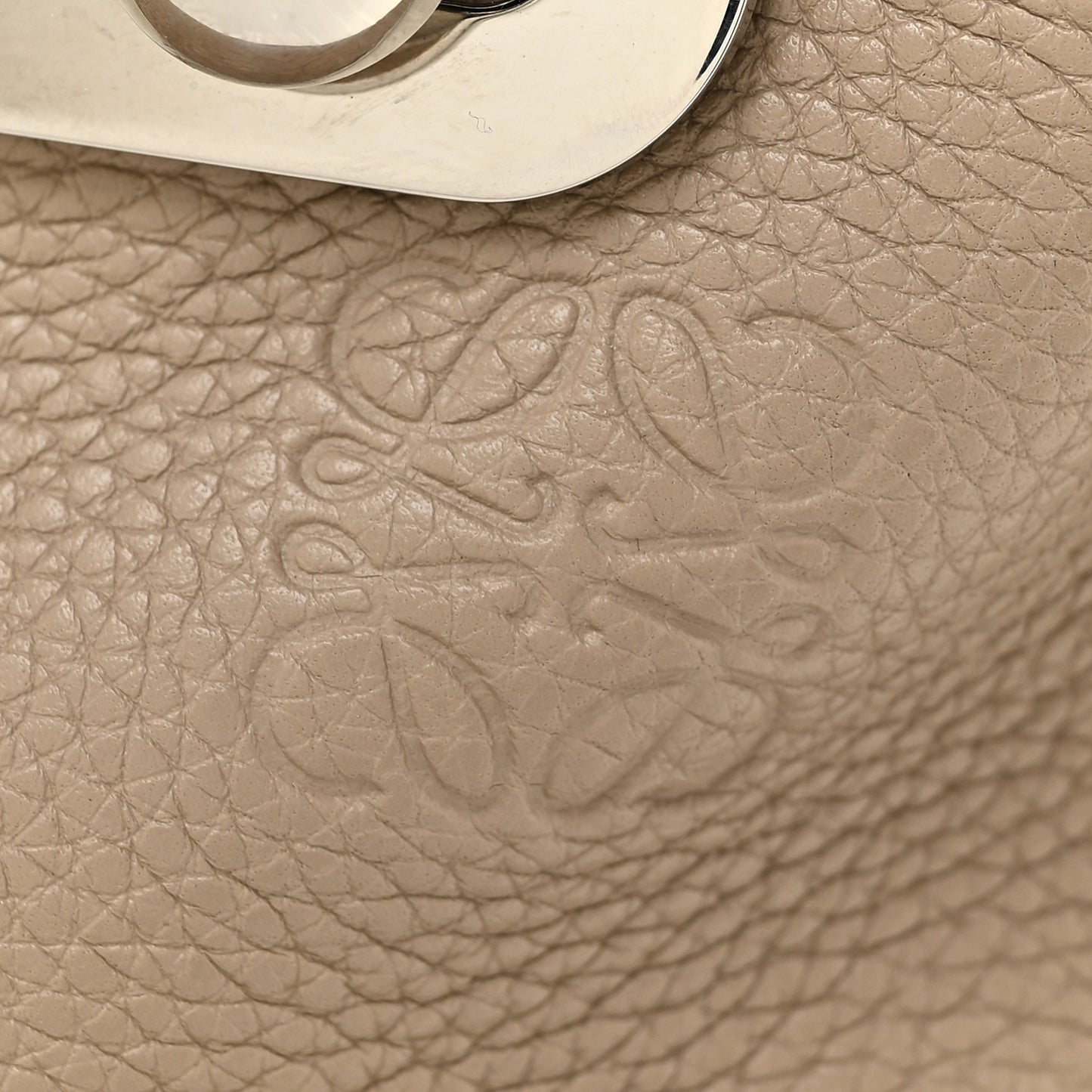 Grained Calfskin Small Missy Bag Sand