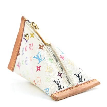 Louis Vuitton Monogram Multicolor Berlingot Coin Purse White 4 of 9