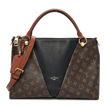 Louis Vuitton Monogram V Tote MM Black 1 of 8