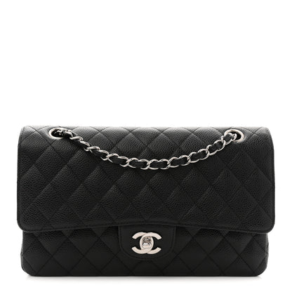 Chanel Caviar Quilted Medium Double Flap Black 1 of 11