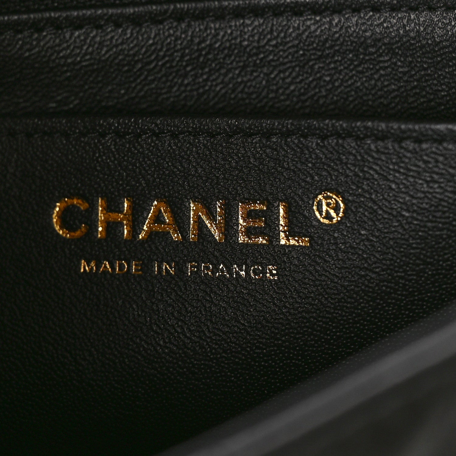 Chanel Lambskin Quilted Mini Rectangular Flap Black 6 of 10