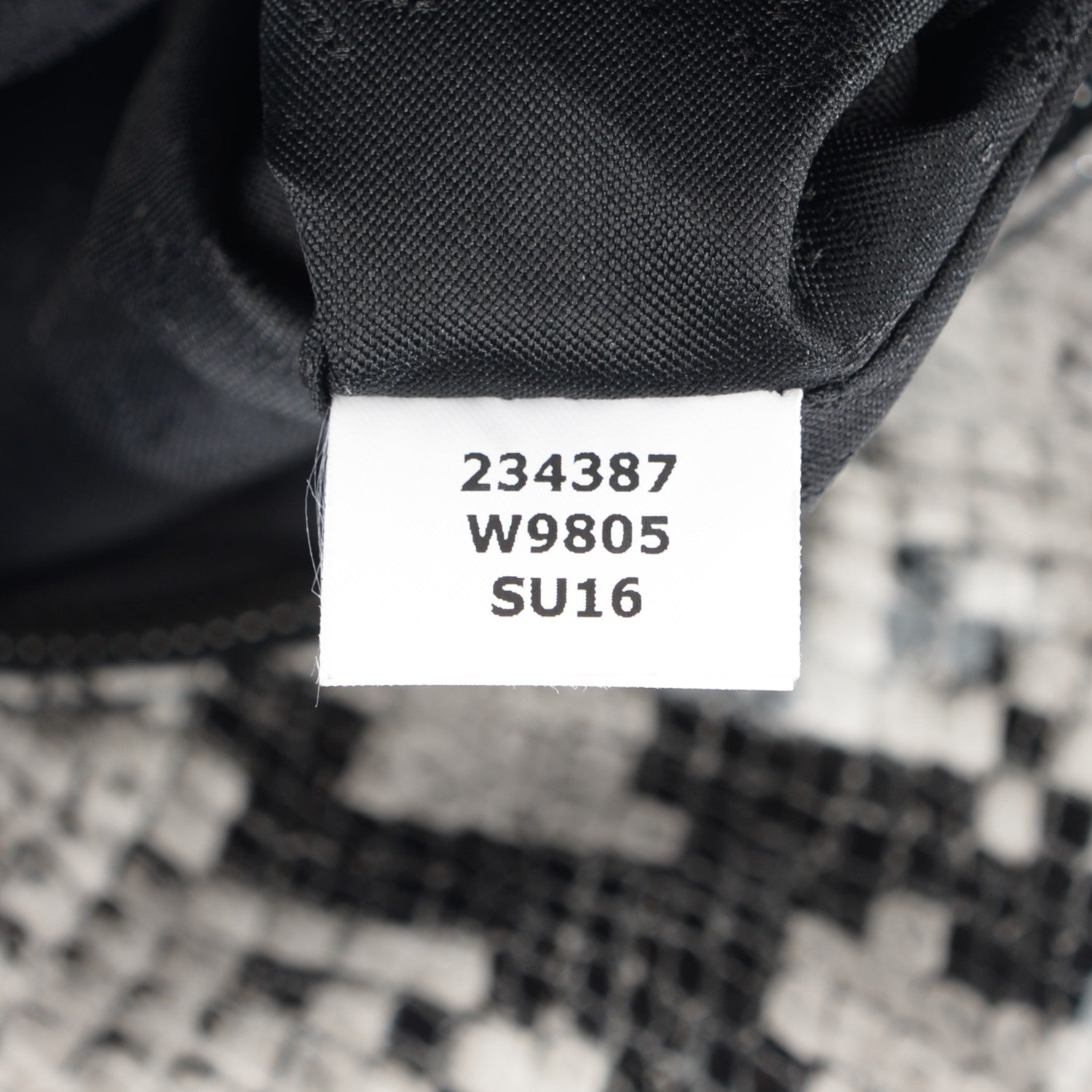 Stella McCartney Eco Python Big Falabella Tote Grey 7 of 9