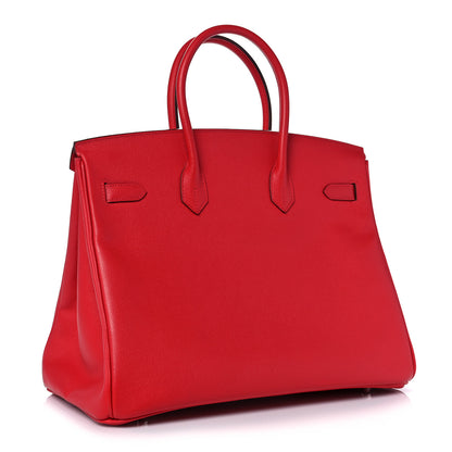Hermes Epsom Birkin 35 Bougainvillea 3 of 36
