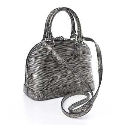 Louis Vuitton Epi Alma BB Platine 4 of 10