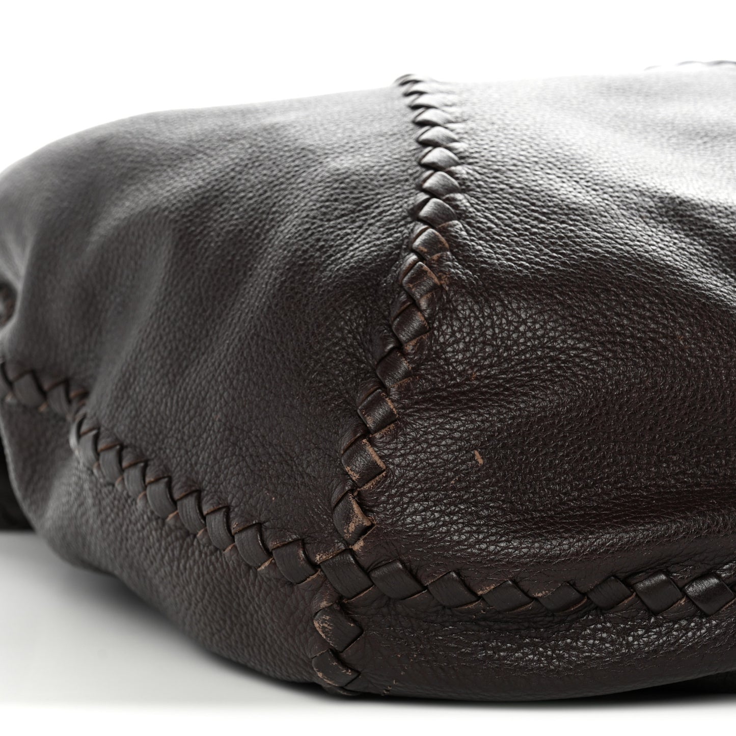 Cervo Deerskin Large Hobo Ebano