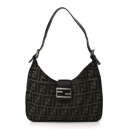 Fendi Zucca Hobo Tobacco 1 of 8