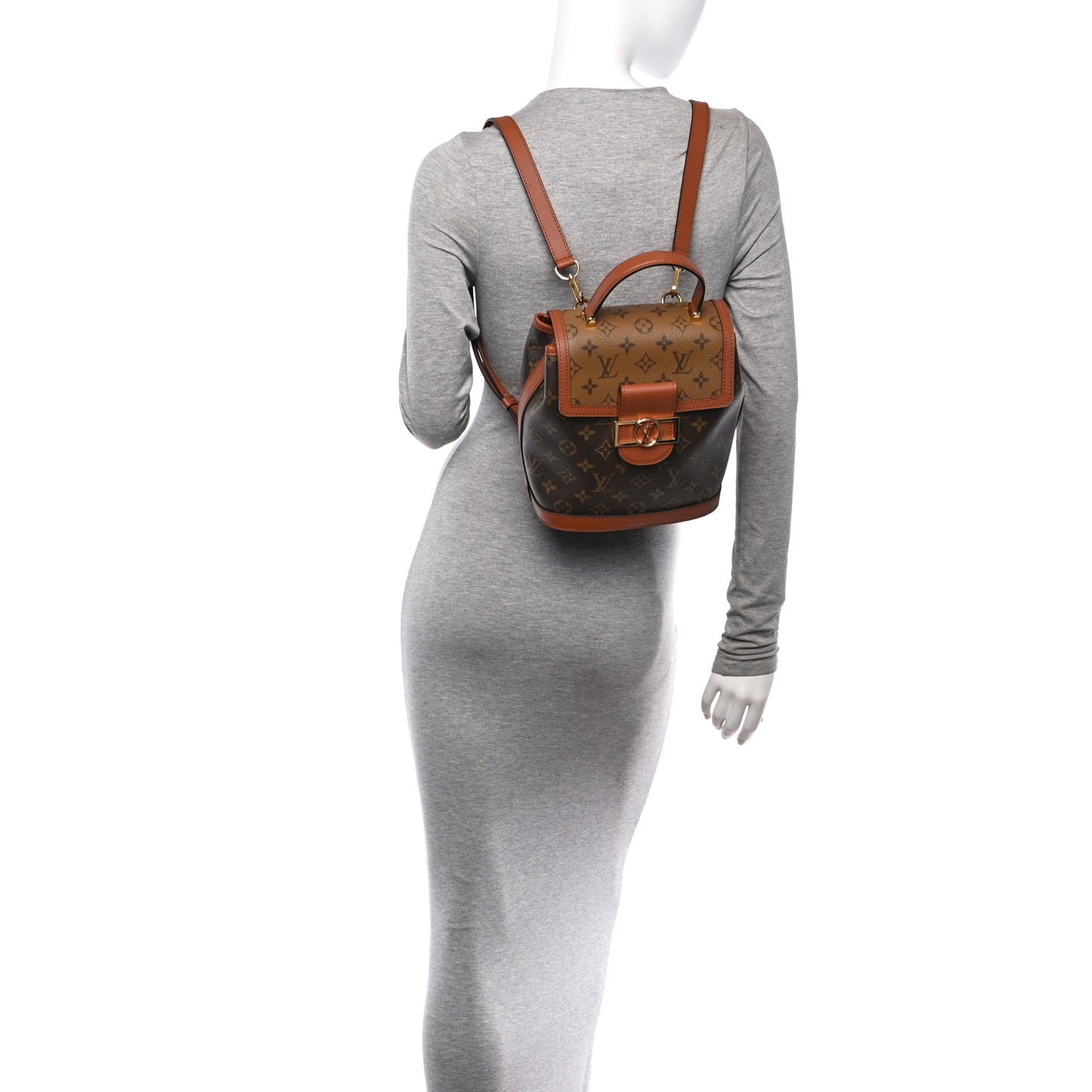 Reverse Monogram Dauphine Backpack PM