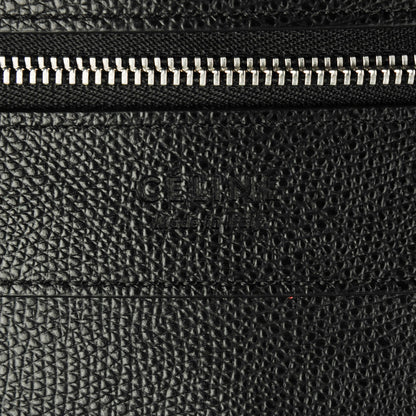 Celine Grained Calfskin Horizontal Cabas Black 6 of 12