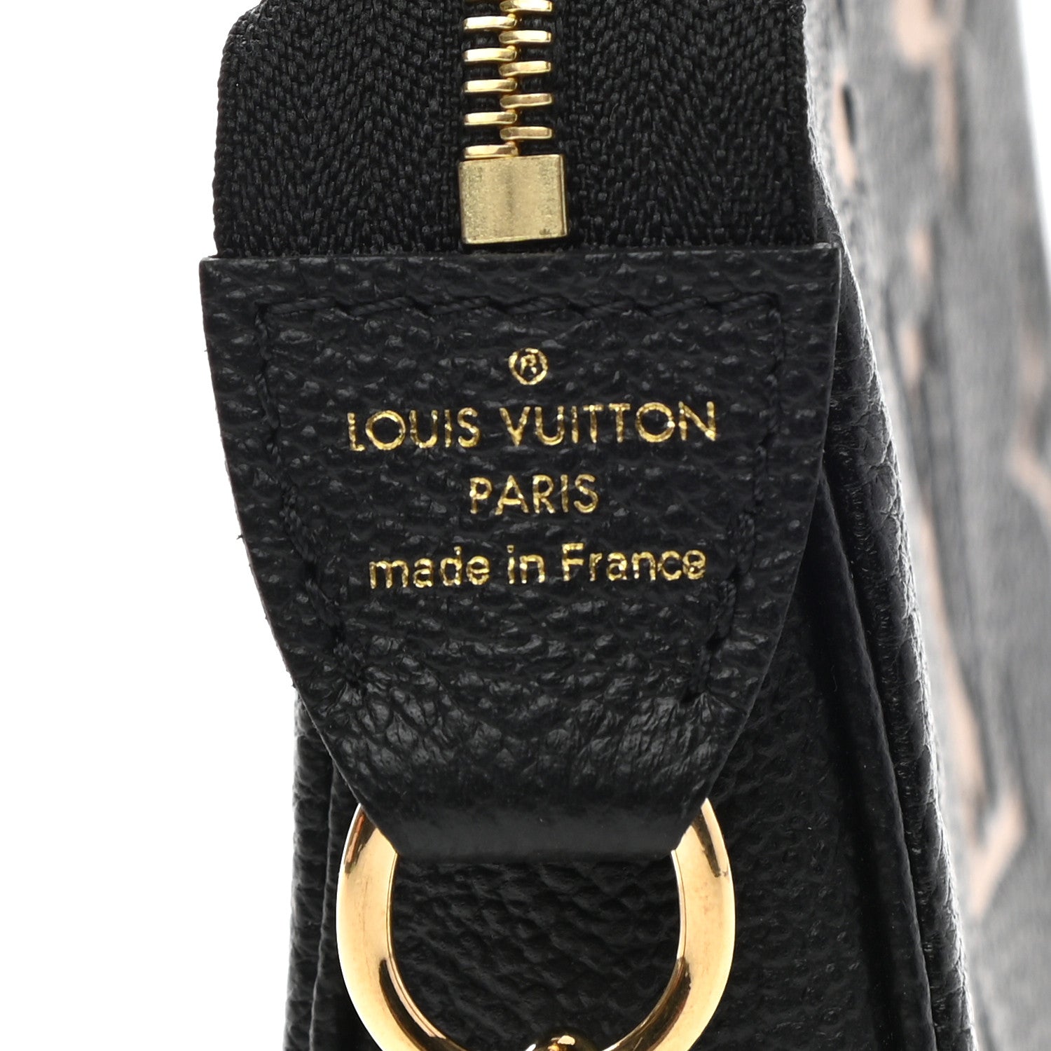 Louis Vuitton Empreinte Monogram Giant Mini Pochette Accessories Black 6 of 7