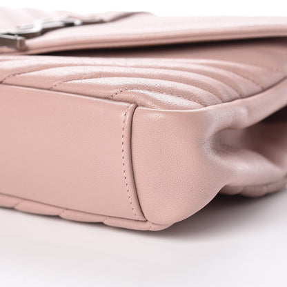 Saint Laurent Sheepskin Matelasse Chevron Monogram Medium College Bag Fard 9 of 13
