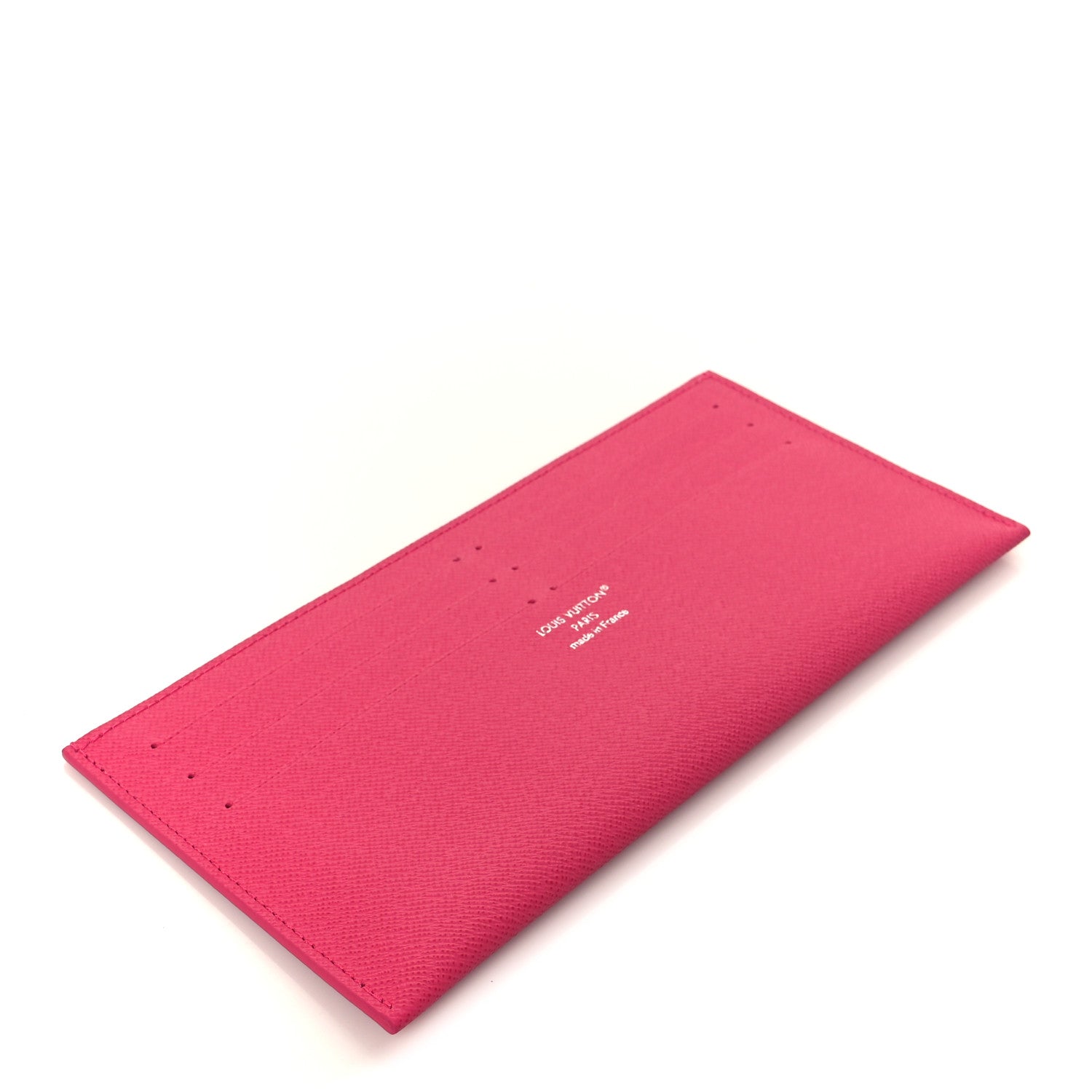 Louis Vuitton Calfskin Felicie Card Holder Insert Fuchsia 4 of 7