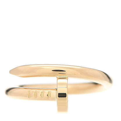 Cartier 18K Yellow Gold Juste Un Clou Ring 54 6.75 1 of 4