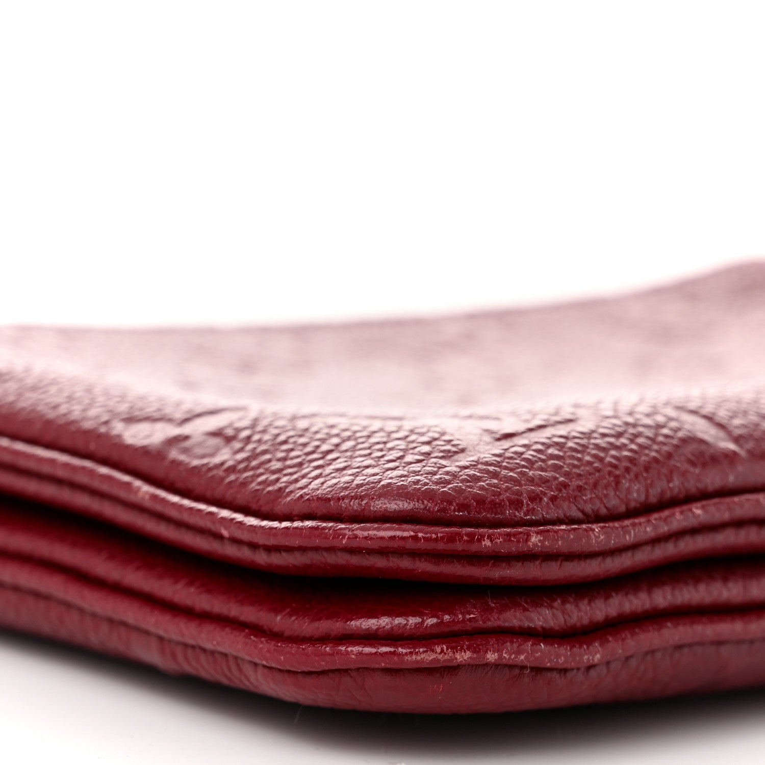 Louis Vuitton Empreinte Double Zip Pochette Cherry Berry 9 of 12