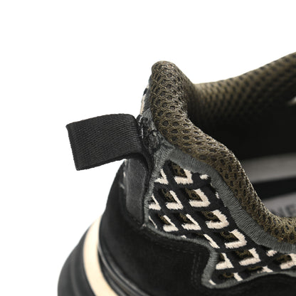 Chanel Suede Calfskin Embroidered CC Sneakers 40 Black 9 of 11