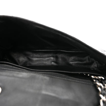 Chanel Patent Quilted Jumbo Single Flap Black 5 of 10